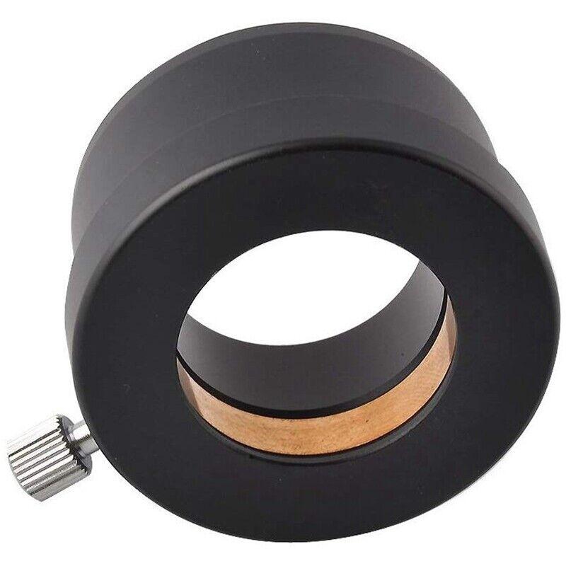 Адаптер для крепления окуляра телескопа от 2 до 1,25 дюйма, черный металлический адаптер для аксессуаров