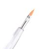 Hot sale Crystal Handle Portable Lip Brushes Lipstick  Flexible Applicator