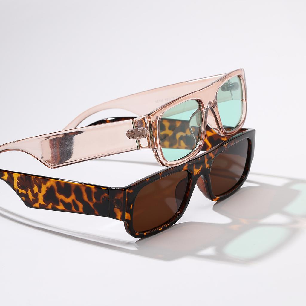 Очки 95136 Повседневные солнцезащитные очки с полной оправой и маленькой оправой для взрослых, мужские цветные солнцезащитные очки с прозрачной оправой для женщин