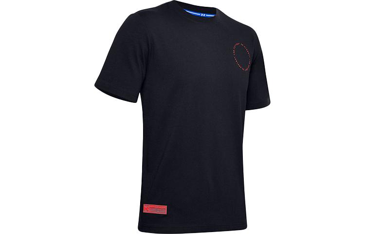 Under Armour T Shirt Unisex Black 1359713-001