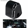 Новая крышка переключателя зажигания мотоцикла для Harley Touring Street Road Glide 2007 2008 2009 2010 2011 2012 2013 Черный алюминий с ЧПУ