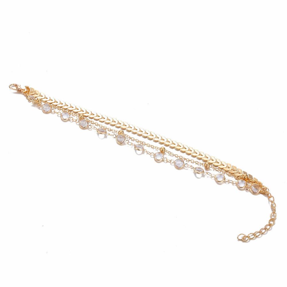 Набор браслетов Sequ, модный браслет ручной работы на щиколотке для женщин, цепочка для ног, пляжные украшения для босиком