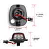 Светодиодный светильник номерного знака для Nissan Xterra Roniz WD22 Frontier Navara NP300 D22, 2 шт., белый + красный номерной знак