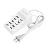 10 Ports USB Station Power Adapter Fast Charging Phone Tablet Camera Charger Hub