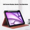 Кожаный чехол для iPad Air 11 (2025)/(2024)/Pro 11-дюймовый (2018)/(2020)/(2021)/(2022)/Воздух (2020)/(2022) Планшетный чехол