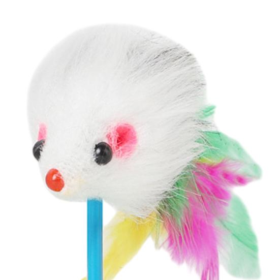 Cat Interactive Ball Cat Toy with Fake Feathered Mouse Automatic Toy Ball for Cats And Dogs Indoor Exercise Entertainment