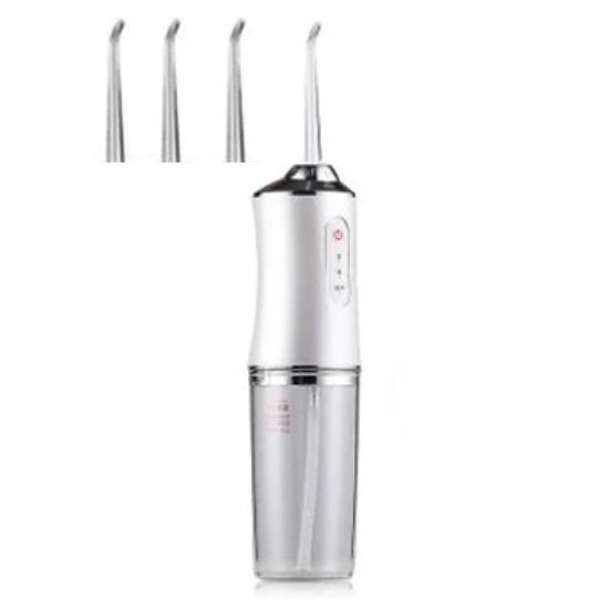 3 режима ирригатор для полости рта, портативный стоматологический водоструйный резервуар для воды, водонепроницаемый очиститель для зубов, стоматологическая водоструйная струя + струя 1/4, перезаряжаемая через USB