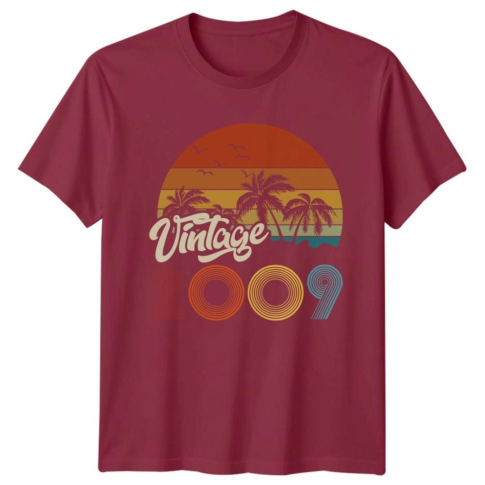 17th Birthday TShirt Vintage 2009 Birthday Party Gift Retro Tee For Unisex Unisex
