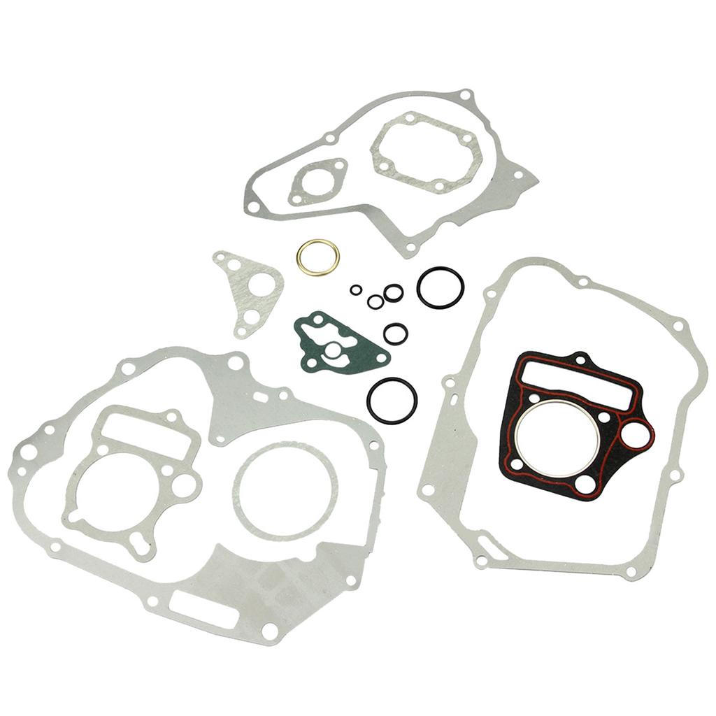 Совместимо с 110CC Dirt Bike Go Karts ATVs Мотоциклетный двигатель Цилиндр Верхний конец Картер Статор Крышка сцепления Комплект прокладок