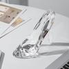 High Heel Statue Ornament Transparent Acrylic High Heels Decor Sophisticated Acrylic Sculpture