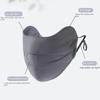 Washable Sunscreen Mask Breathable Anti-sun Mask New Face Veil  Gift