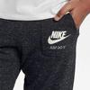 Nike Детские спортивные повседневные трикотажные длинные брюки детские штаны черные 890278-010