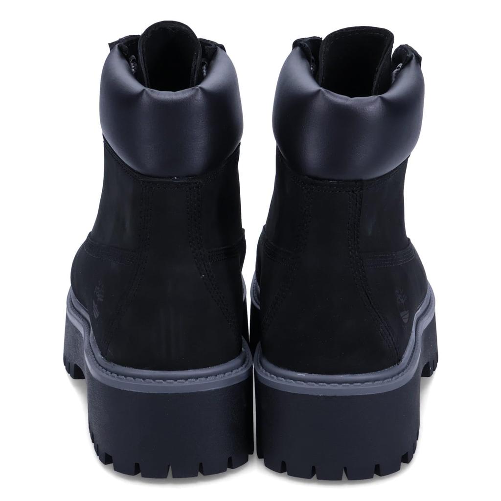 Премиальные водонепроницаемые ботинки на платформе см [Timberland] 6-дюймовые женские, A5RH5, Черные, 23.0