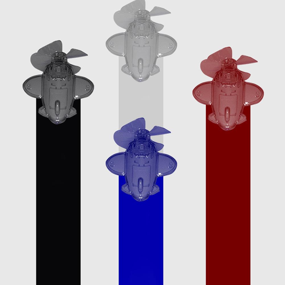 Ветроэлектрические светодиодные фонари для самолетов Безопасность Велосипед Украшения Ручка Предупреждения Езда K3O8