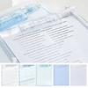 Transparent Writing Clipboard Durable File Folder Korean Paper Organizer  Business