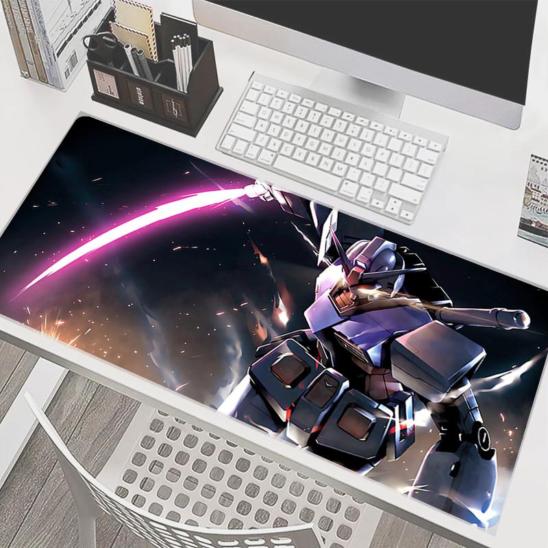 Mouse Pad Mechanical Warrior RX Ggundam Gamer Computer Notebook Pc Rubber Mousepad Carpet Gaming Keyboard Desk Mat