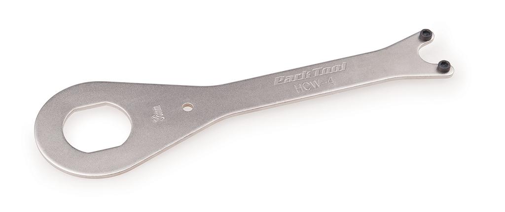 PARKTOOL Bottom Bracket 36mm Open End x Pin 29mm Wrench, Spanner, 2.4mm Diameter, Pitch, HCW-4