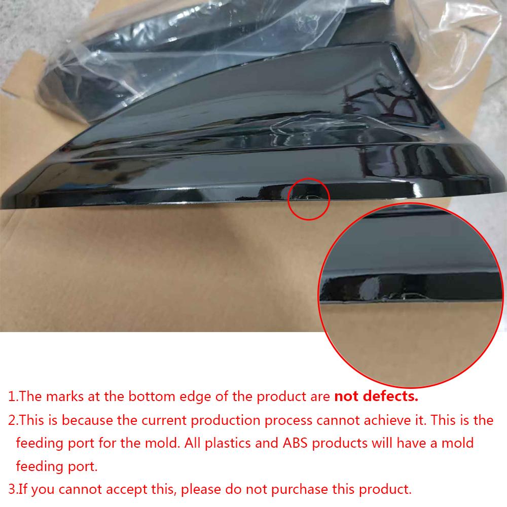 Black Shark Fin Antenna Cover For BMW M2 M3 M4 123457 Series X1 X3 X4 X5 X6 F22 F30 F34 F80 F87 F32 F36 F82 G11 G20 G12 G30