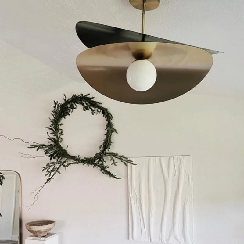 Подвесной светильник Nordic Creative Iron Art, роскошная гостиная, спальня, ресторан, традиционный китайский стиль, дизайнерский подвесной светильник