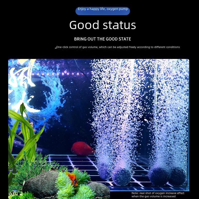 Aquarium Air Pump Accessories: Oxygen Pipe, Gas Stone, Check Valve, Suction Cup, Water Pipe Clamp, 3-Way Regulating Valve