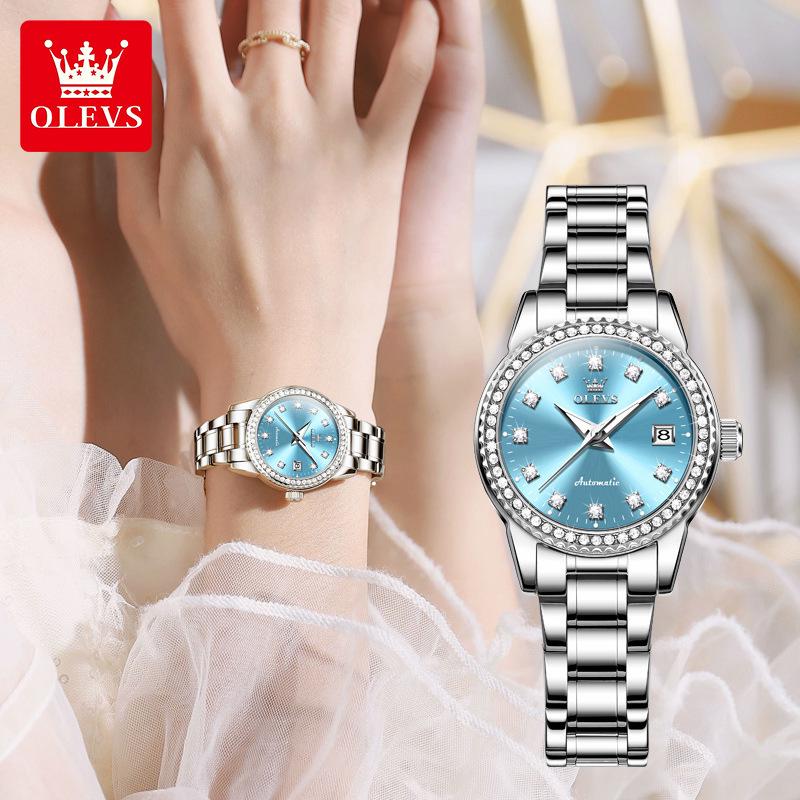 Oulisi Модные женские механические часы - Модный нишевый стиль