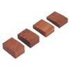 4PCS Floating Tremolo Set Up Block 4 Sizes Mahogany Wood Bridge Floating Tremolo Stopper