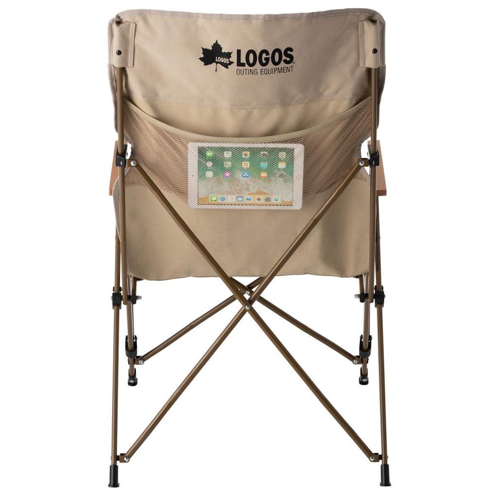 LOGOS Tradcanvas Dining Master Chair 73173126 Складной стул для кемпинга на открытом воздухе Грузоподъемность 150 кг