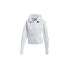 Adidas X James Bond Co-Branded Letter Logo Print Sports Hooded Jacket Women Jacket White GN6814