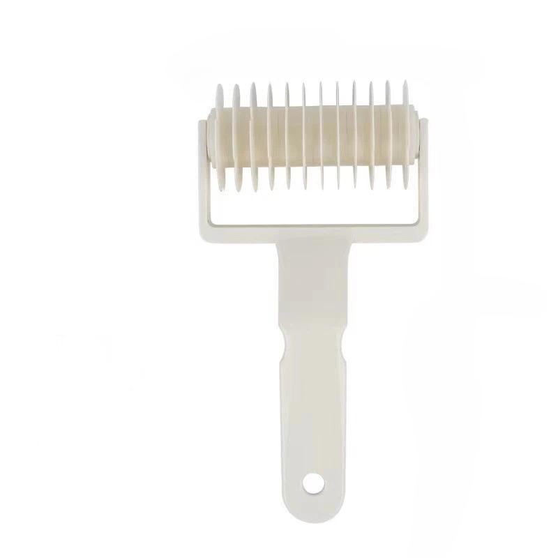 1PC High Quality Pie Pizza Cutter Pastry Bakeware Embossing Dough Roller Lattice Cake Tools Plastic Baking Tool Sourdough Tools