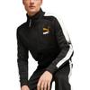 Puma Куртка T7 Forward History с логотипом, на молнии, со стойкой, с длинным рукавом, спортивная куртка в стиле ретро, мужская куртка, черная 621351-01