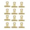 12pcs Sturdy Elastic Clamping Curve C Nail Extension Clips  Household And Office Small Item Clamp