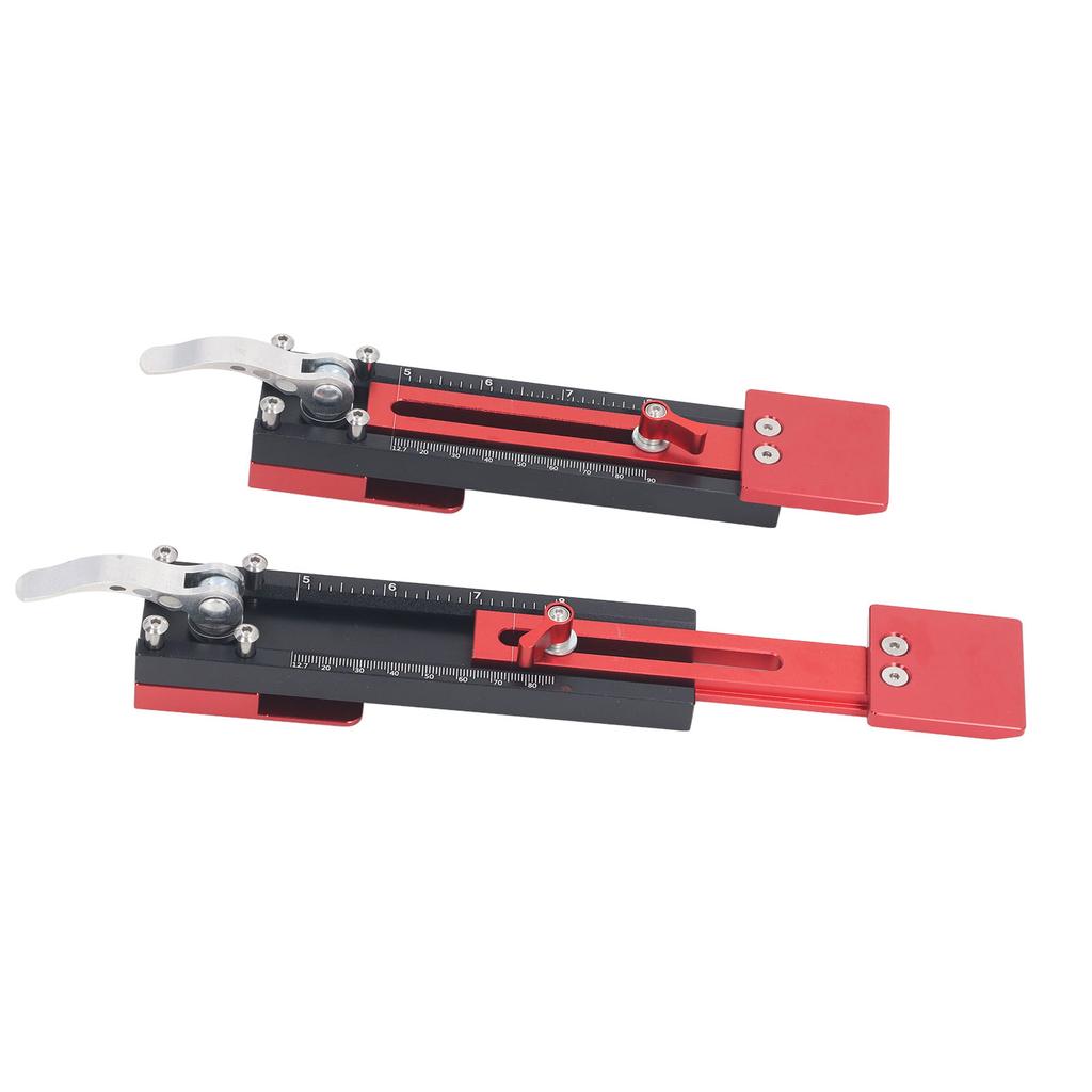 2 шт. Раздвижной монтажный калибр из алюминиевого сплава, прозрачные стандартные шкалы, раздвижной монтажный инструмент