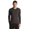 Lyle & Scott Mens Merino Cotton V Neck Jumper