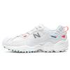 Nb 703 Fabric Synthetic Leather Comfortable Casual Shock Absorbing Wear Resistant Low Top Dad Shoes Women Sneaker White WL703BC