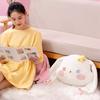 Cartoon Cloud Rabbit Throw Pillow Plush Toy Doll Office Nap Throw Pillow Blanket Girl Soothing Doll