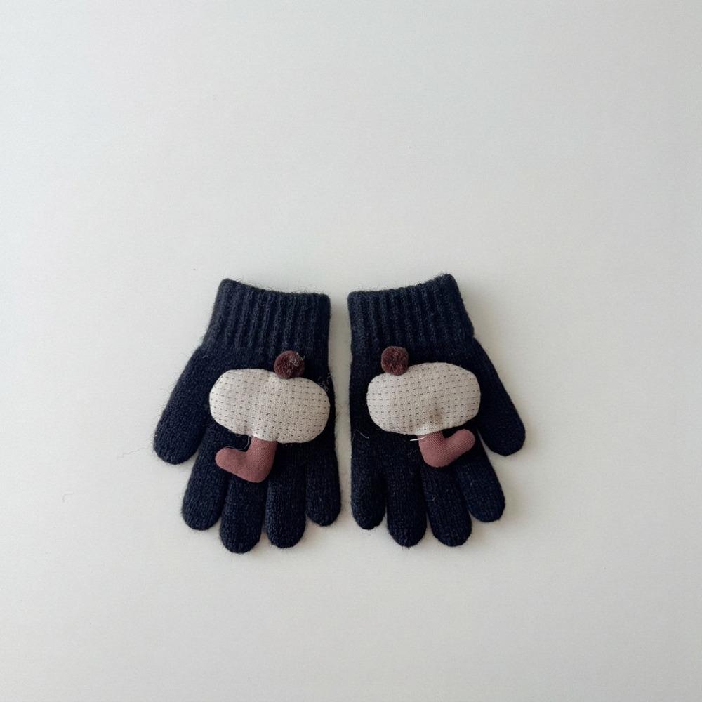 1 Pair Separated Finger Winter Gloves Breathable Toddler Gloves Cute Kids Gloves Outdoor Play