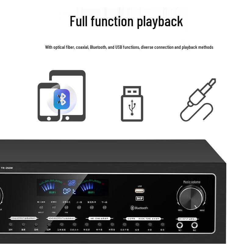 HuiDu TR-200W Professional Integrated Amplifier (CN version)