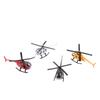 Mini Alloy Helicopter Model Toys Aircraft Military Collection Decorations Simulation Airplane Toys For Kids Boys Birthday Gift