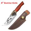 Heavy Kitchen Knives Meat Cleaver Chop Vegetables Butcher Boning Knife Wood Handle Stainless Steel Hand Forged Blade Chef Knife