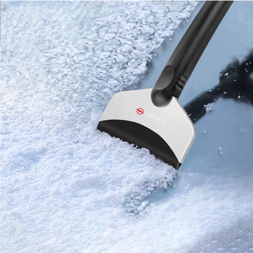 Car Ice Snow Shovel Scraper Windshield Defrost Removal Cleaning Tool For Opel Mokka Corsa Meriva Zafira Astra J Car Wheel Hubcap Ig7