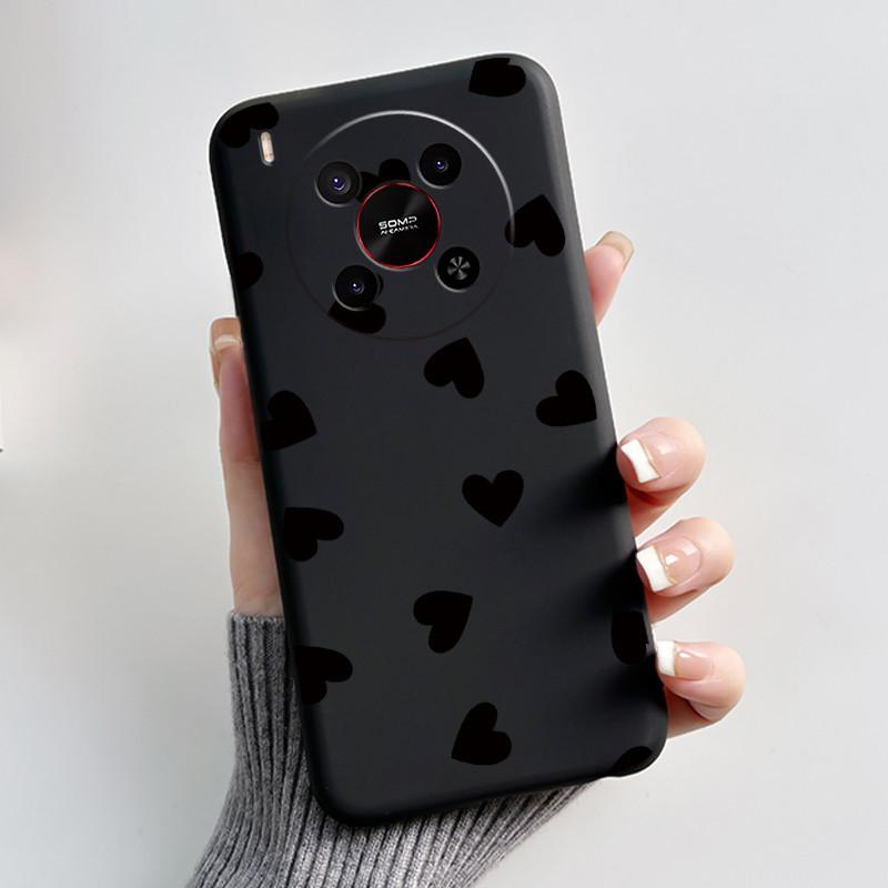 Phone Case For ZTE Blade V70 Max/Nubia V70 Max Soft Silicone Black Case Bright Pattern Pink Sand Beach,Garden Shockproof Shell