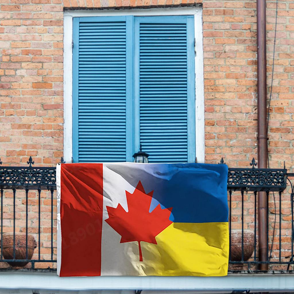 3х5 Украина Украинский маленький флаг 3х5 футов Баннер для дома Супер полиэстер Премиум, устойчивый к выцветанию