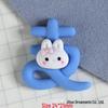 Мультяшные кролики, смоляные аксессуары: Материалы для DIY кремового клея, резинок для волос, заколок, чехлов для телефонов.