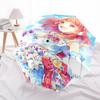 1 шт. Love Live! Уличный зонт Umi Sonoda - Автоматическое открытие/закрытие, Портативная 3-складная конструкция, Железный каркас с 8 спицами, Идеальный подарок для фанатов, Путешественников, Da