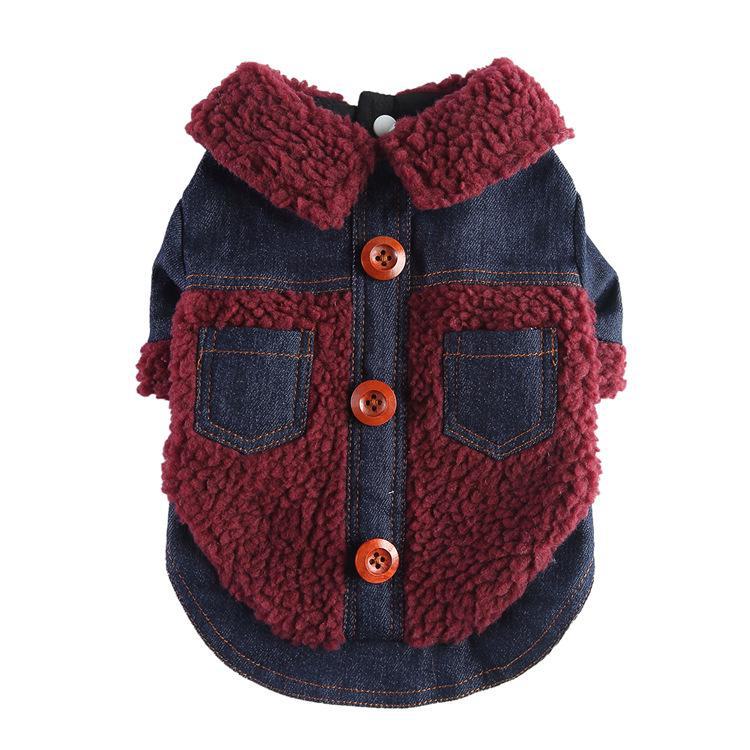 Светоотражающая куртка для собак: Жилет Cross-Border Pet Traction для осени/зимы