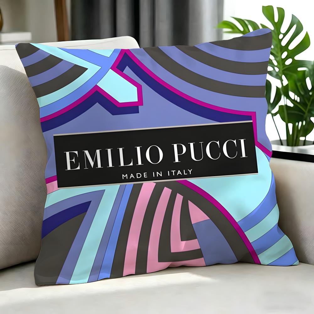 Бренд EMILIO PUCCI Наволочка Набор Наволочек 4 шт. 50x50 45x45 40x40 Наволочка Декоративная Диван Домашний Декор