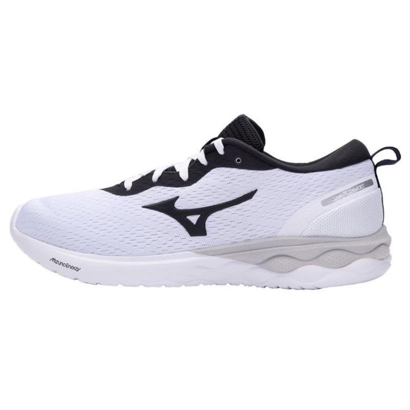 Mizuno Wave Revolt Men's Low Top Running Shoes White Black J1GC208110