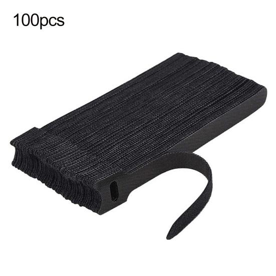 50/100Pcs Reusable Cable Ties Heavy Duty Multi-Purpose Headphones Audio Computer Phone Charging Cable Tie Wraps Fastening Straps