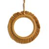 Macrame Mirror Tapestry Makeup Hanging Wall Mirrors Bohemian Decoration for Apartment Bedroom Baby Nursery Entryways