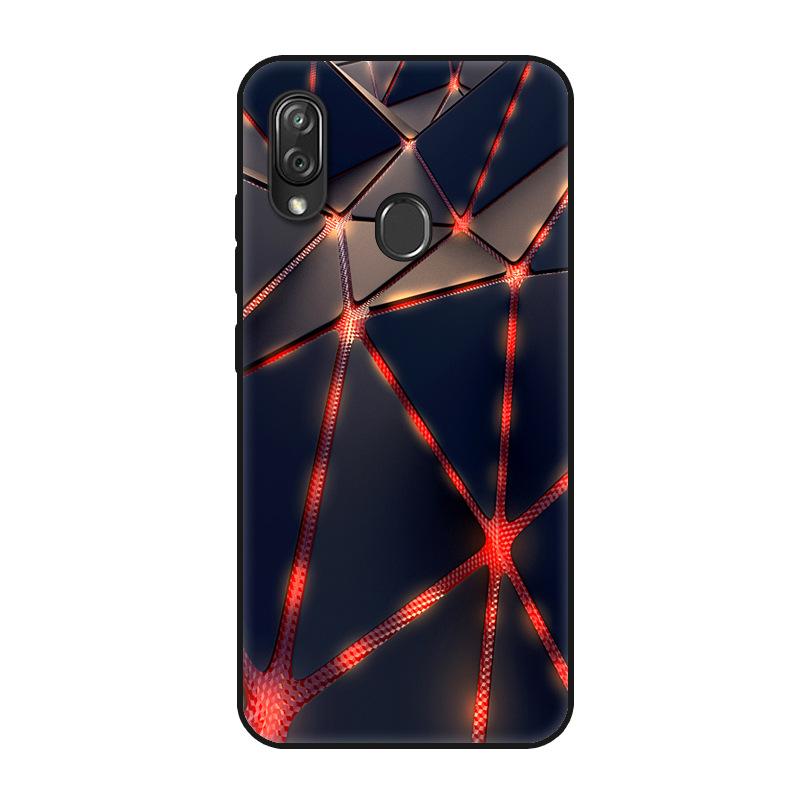 Для ZTE Blade 20 Смарт-чехол Чехол для телефона Мягкая силиконовая задняя крышка Для ZTE Blade 20 V10 V9 Vita Черный бамперный чехол Для ZTE Blade20